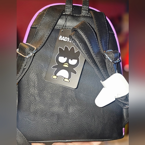 Brand New!Loungefly Sanrio Badtz-Maru Mini Backpack💜 - Picture 4 of 5